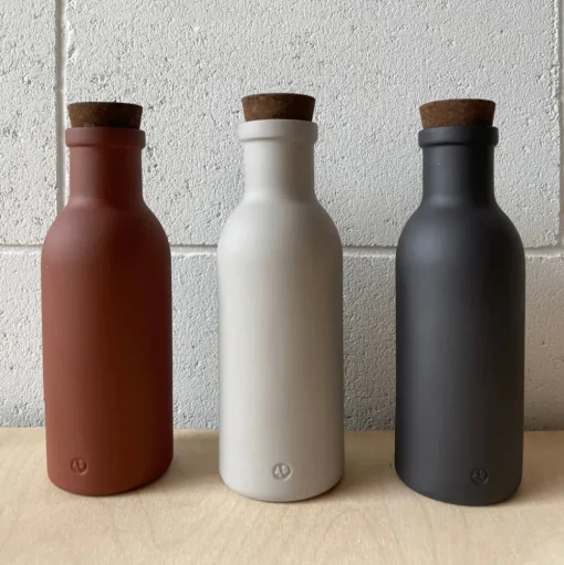 Aaron Probyn COLOMBO Porcelain Bottle, Black