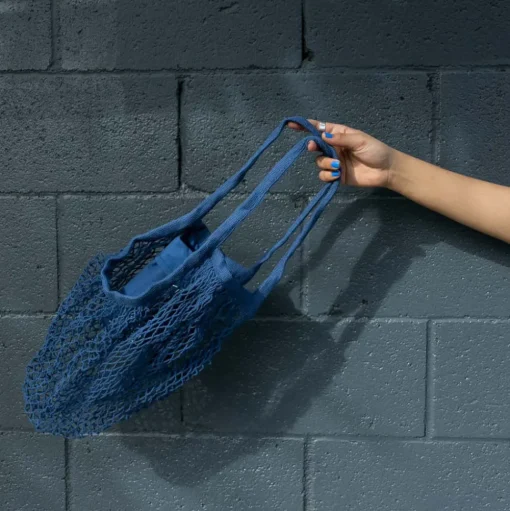Ami Net Market Tote, Horizon