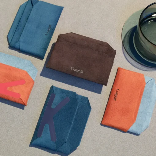 Batten Card Wallet, Orange
