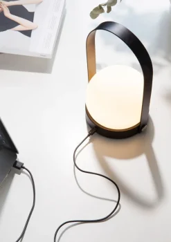 Carrie LED Lamp, Black