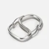 Coachwhip Carabiner Key Ring, Stainless Steel