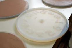 Earth Clock, White