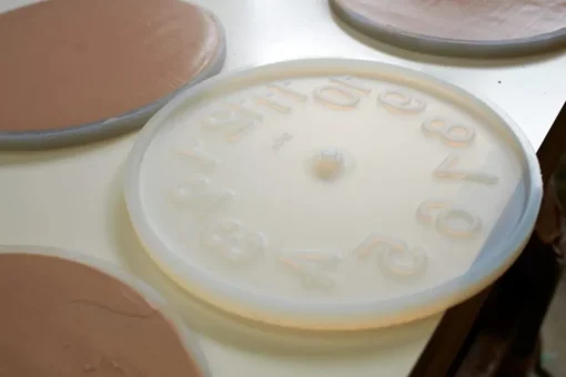 Earth Clock, White
