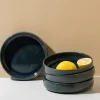 Edan 7.9" Stoneware Pasta/Salad Plate, Blue