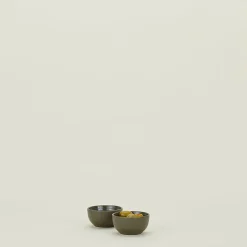 Essential Extra Small Bowls, Olive - Set of 2