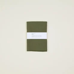 Essential Waffle Dish Towels, Set of 2 - Olive + Sage