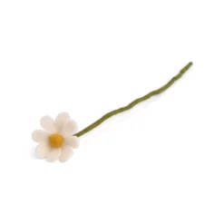 Felt Anemone, White