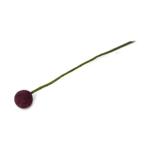 Felt Ball Flower, Large