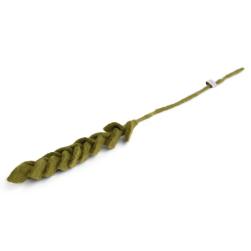 Felt Cornflower Branch, Green