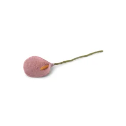 Felt Lily Flower, Dusty Pink