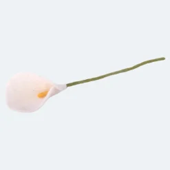 Felt Lily Flower, White