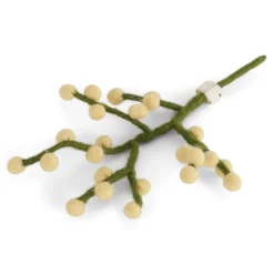 Felt Mini Branch, Dusty Yellow