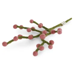 Felt Mini Branch, Rouge Berries