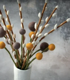 Felt Willow Branch, Two Sizes
