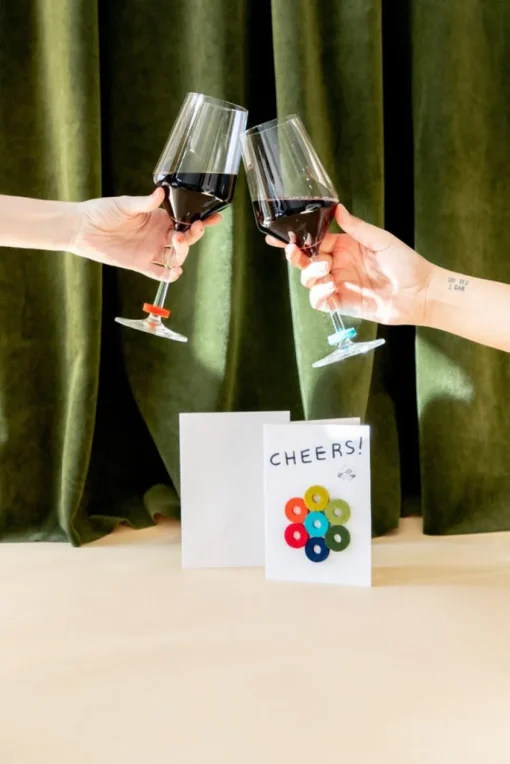 Felt Wine-Otes, Cheers!