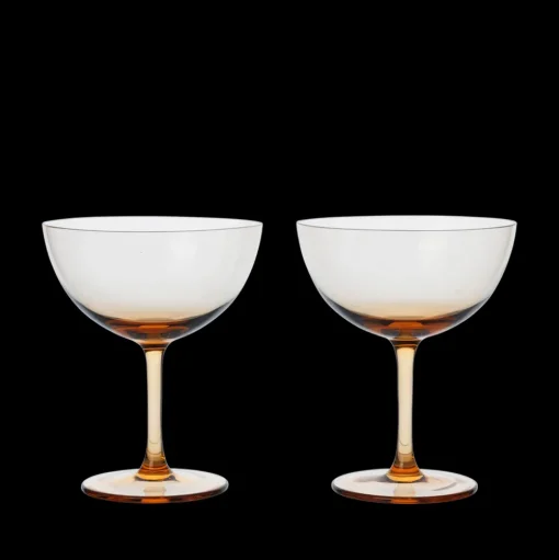 Ferm Living Host Cocktail Glasses, Blush - Set of 2