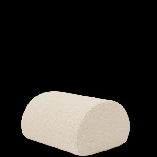 Ferm Living Rouli Boucle Pouf, Off-White
