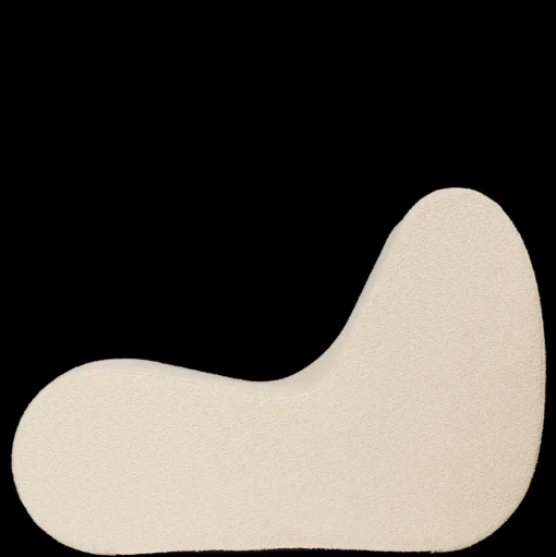 Ferm Living Rouli Boucle Lounge Chair, Off-White
