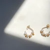 Four Pearl Earrings