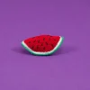 Hand-crocheted Watermelon Slice