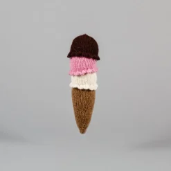 Handknit Ice Cream Cone