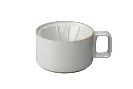 Hasami Porcelain Dripper, Gloss Grey