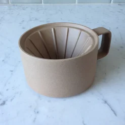 Hasami Porcelain Dripper, Natural