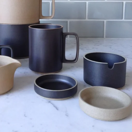 Hasami Porcelain Lid / Coaster, Natural
