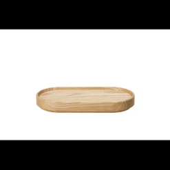 Hasami Porcelain Small Oval Wood Tray, Ash