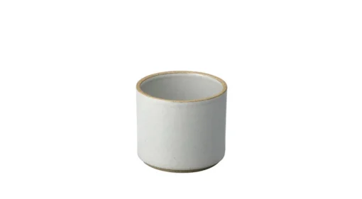 Hasami Porcelain Tea Cup, Gloss Grey