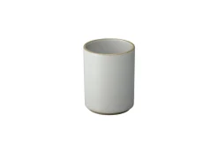 Hasami Porcelain Tumbler/Container, Gloss Grey