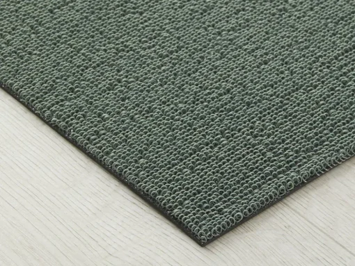 Heathered Shag Door Mat 18" x 28", Abalone