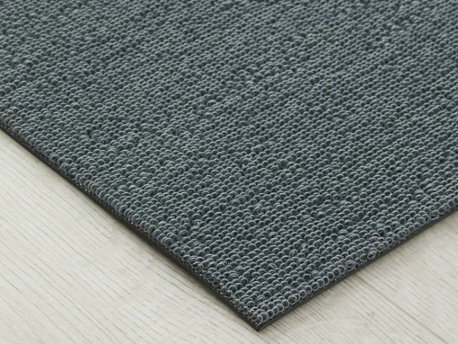 Heathered Shag Door Mat 18" x 28", Sea