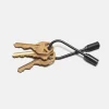 Helix Key Ring, Carbon Black