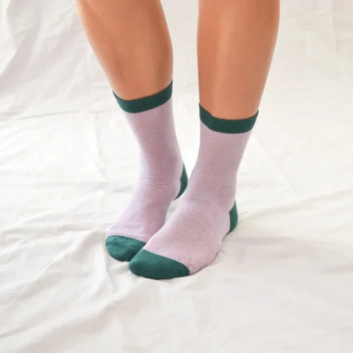 Hooray Sock Co. Valencia Socks, Purple