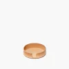 Kobon Natural Leather Tray, Round