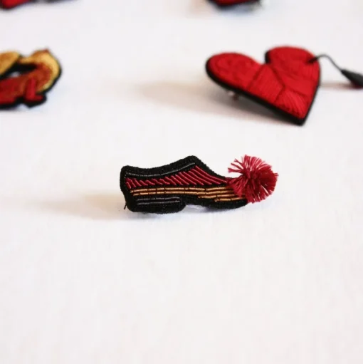 Macon et Lesquoy Hand-Embroidered Pins