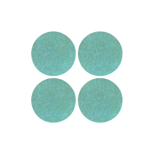 Merino Wool Felt Coaster Sets, Round - Assorted Colors