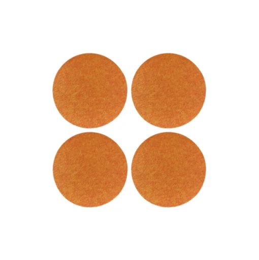 Merino Wool Felt Coaster Sets, Round - Assorted Colors