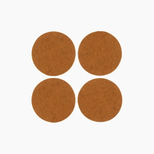 Merino Wool Felt Coaster Sets, Square - Assorted Colors