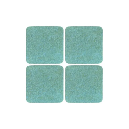 Merino Wool Felt Coaster Sets, Square - Assorted Colors