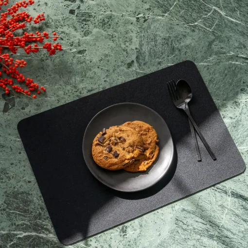 Merino Wool Felt Placemats, Rectangle - Assorted Colors