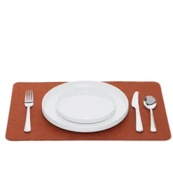 Merino Wool Felt Placemats, Rectangle - Assorted Colors