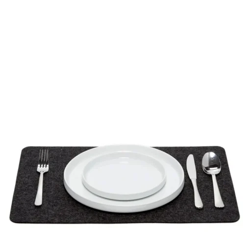 Merino Wool Felt Placemats, Rectangle - Assorted Colors
