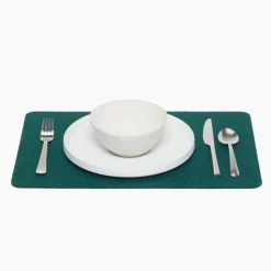 Merino Wool Felt Placemats, Rectangle - Assorted Colors