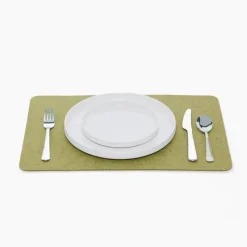 Merino Wool Felt Placemats, Rectangle - Assorted Colors