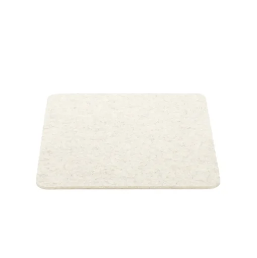 Merino Wool Felt Tiles / Trivets, Square - Assorted Colors