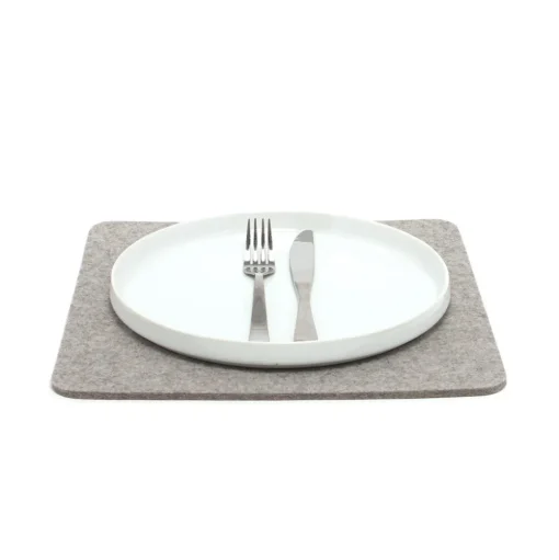 Merino Wool Felt Tiles / Trivets, Square - Assorted Colors