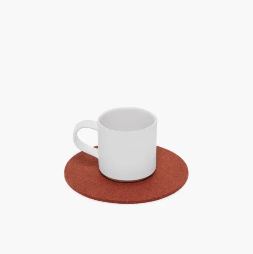 Merino Wool Felt Trivets, Round - Assorted Colors