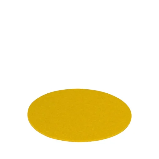 Merino Wool Felt Trivets, Round - Assorted Colors